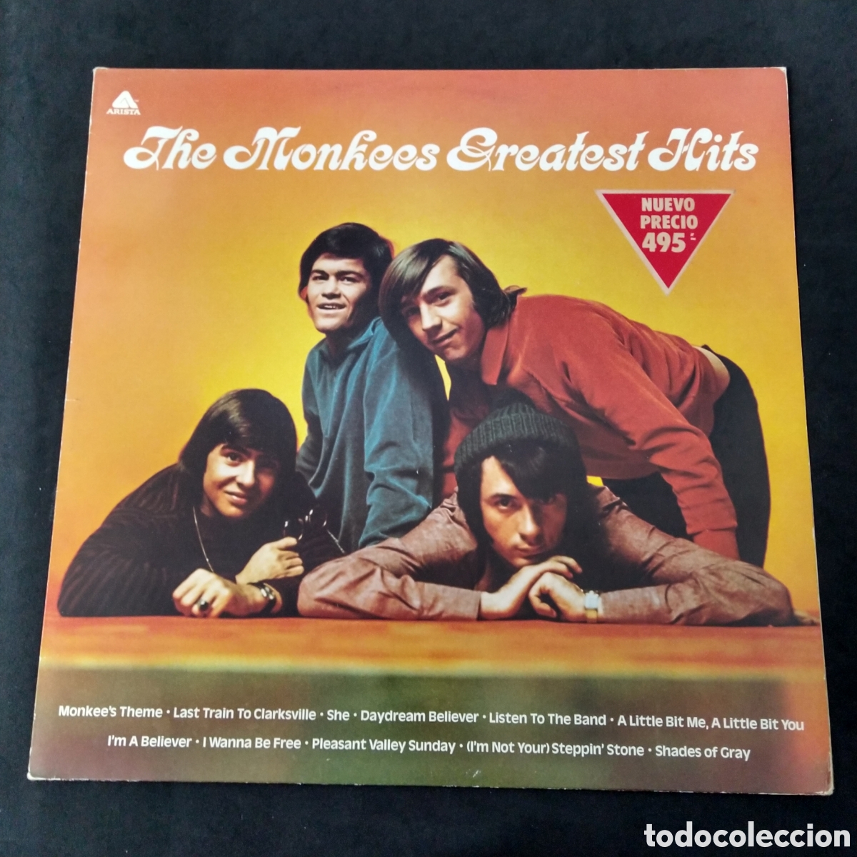 Discos de vinilo: THE MONKEES - GREATEST HITS - LP - 1982 - Foto 1
