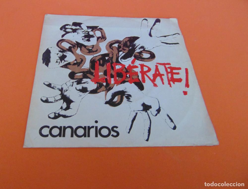 Discos de vinilo: CANARIOS - LIBERATE - SINGLE 1970 - Foto 1