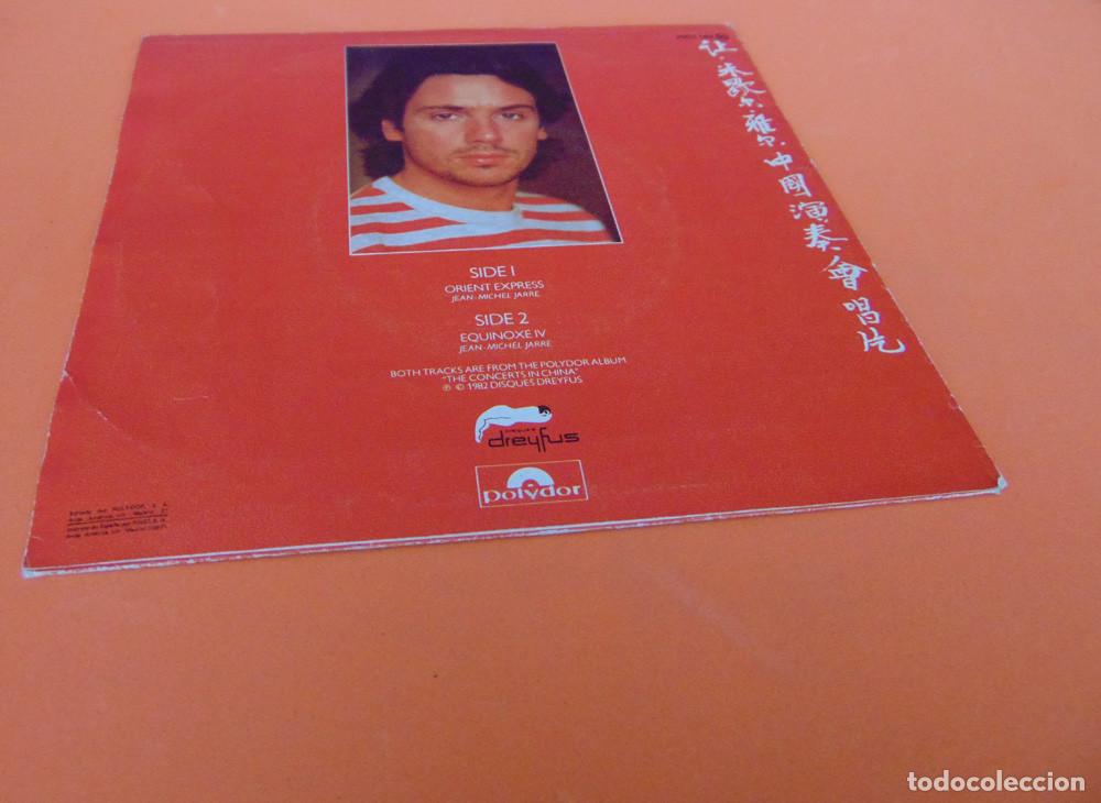 Discos de vinilo: JEAN-MICHEL JARRE &ndash; Orient Express - SINGLE 1982 - Foto 2