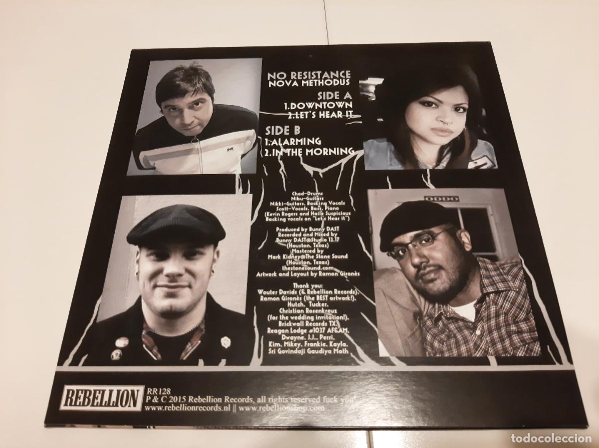 Discos de vinilo: NO RESISTANCE -NOVA METHODUS- (2015) VINILO LP DISCO - Foto 9