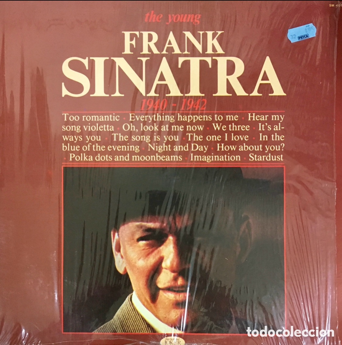 Discos de vinilo: Disco Vinilo LP. Frank Sinatra. &ldquo;The Young &hellip;&rdquo;. 1983. - Foto 1