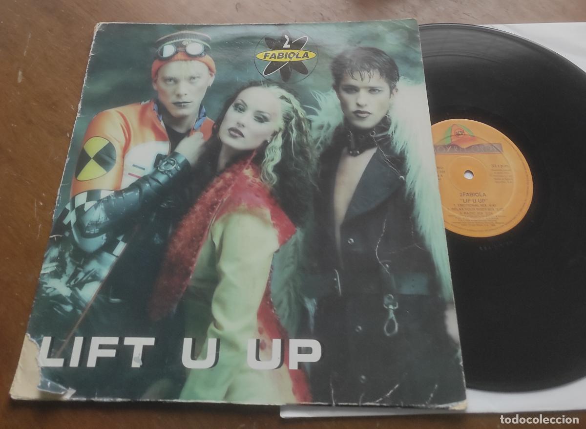 Discos de vinilo: 2 fabiola- lift u up.-MAXI-ESPA&Ntilde;A-