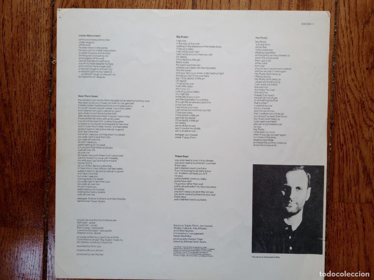 Discos de vinilo: Lloyd Cole and the Commotions - Mainstream - Foto 6