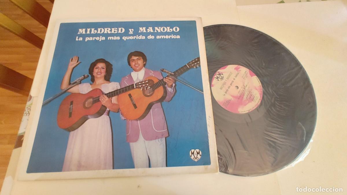 Vinyl records: MILDRED Y MANOLO-LP LA PAREJA MAS QUERIDA DE AMERICA