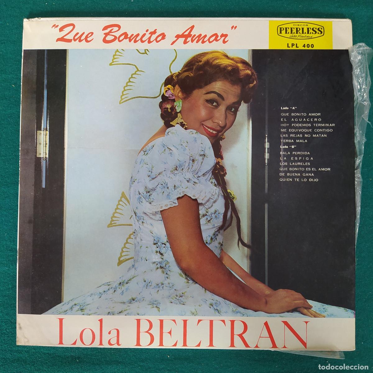 Discos de vinilo: Lola Beltr&aacute;n &ndash; Que Bonito Amor - Foto 1