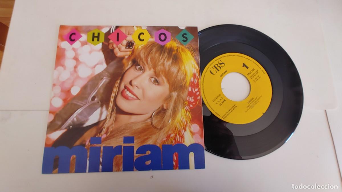 Discos de vinilo: MIRIAM-SINGLE CHICOS-PROMO UNA CARA - Foto 1