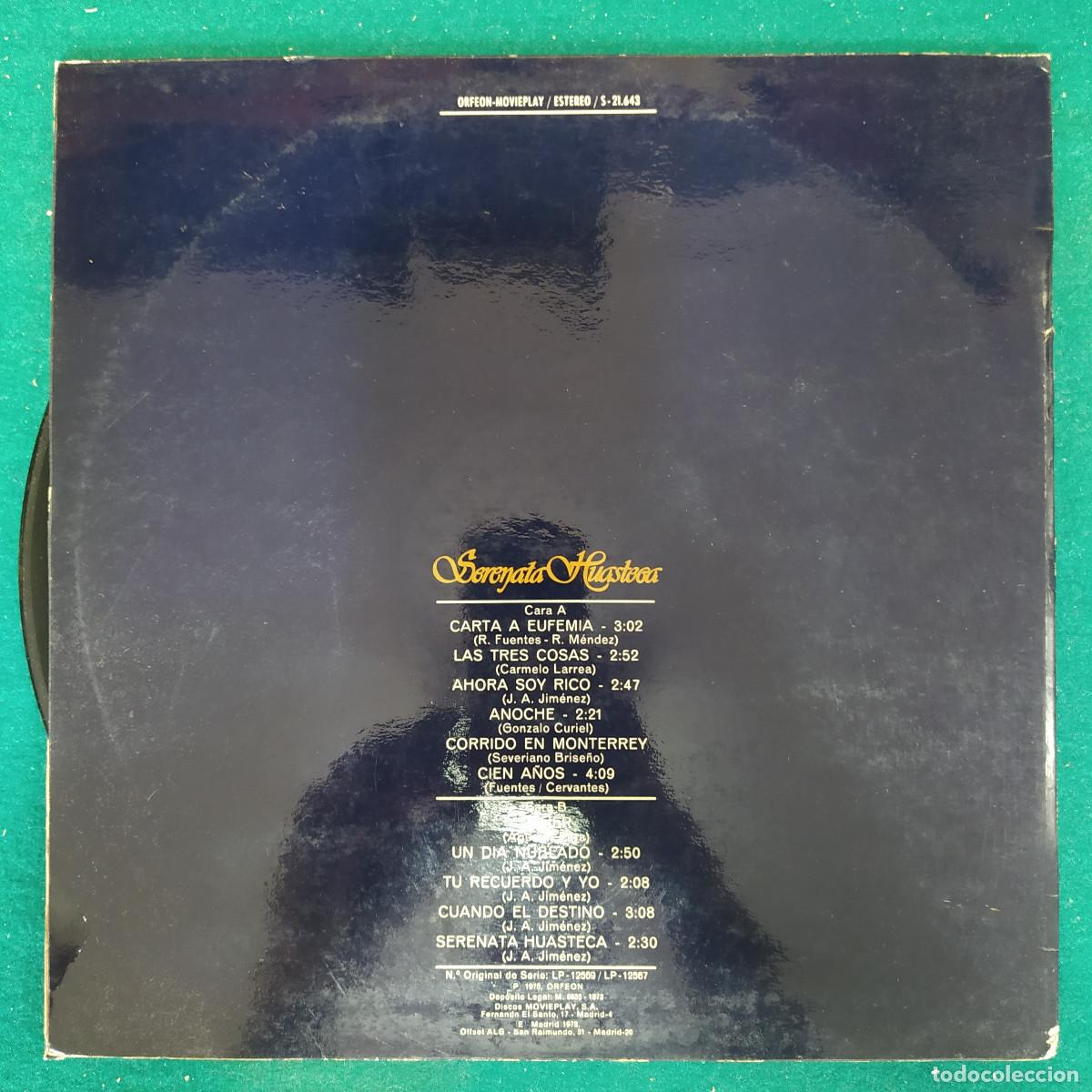 Discos de vinilo: Pedro Infante &ndash; Serenata Huasteca - Foto 2