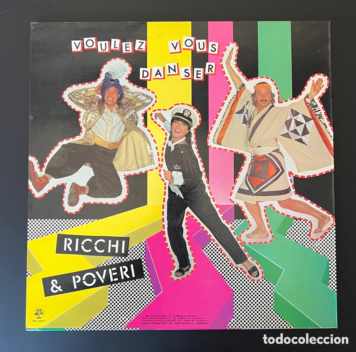 Discos de vinilo: RICCHI E POVERI ( VOULEZ VOUS DANSER ) 1983 LP33 - Foto 2