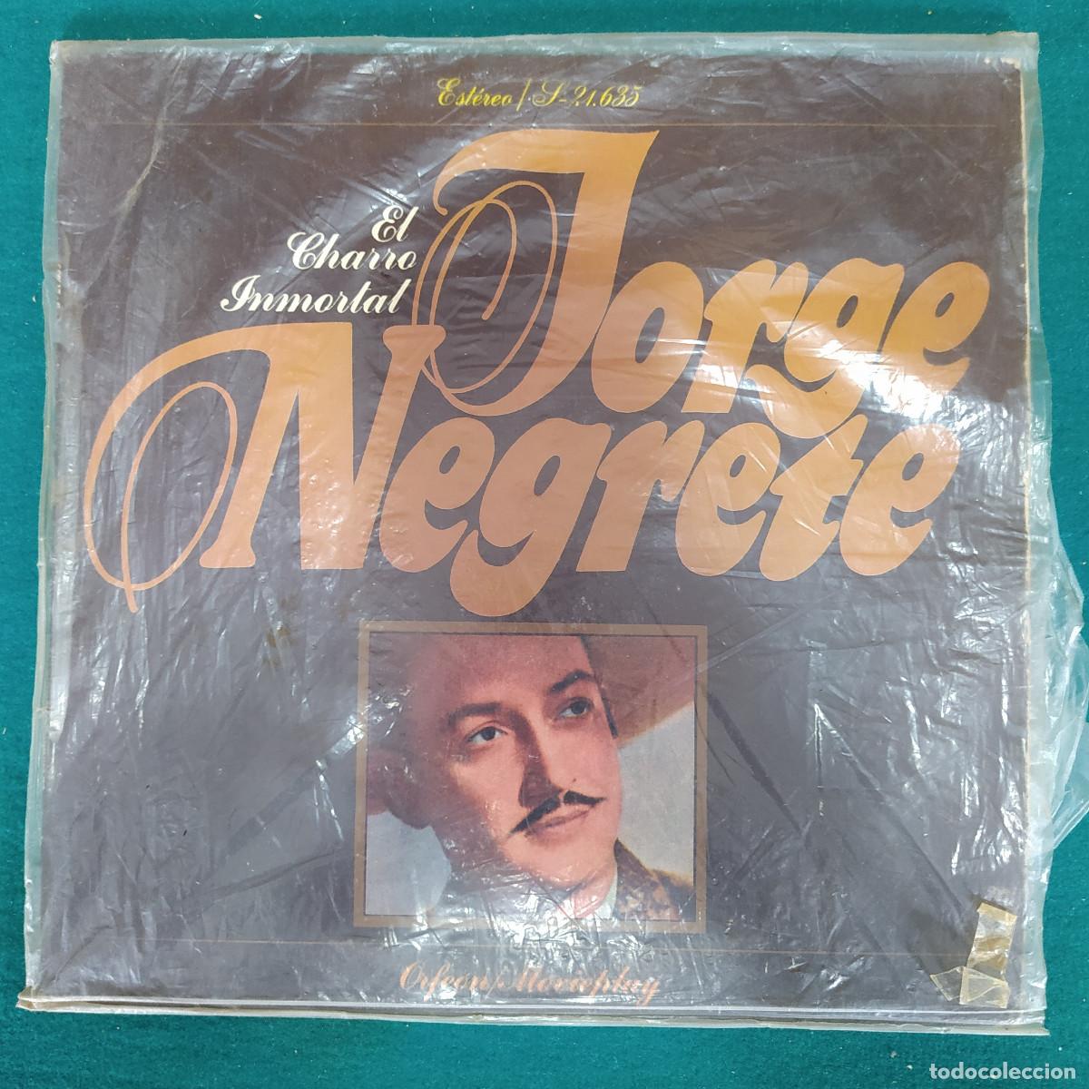 Discos de vinilo: Jorge Negrete &ndash; El Charro Inmortal - Foto 1