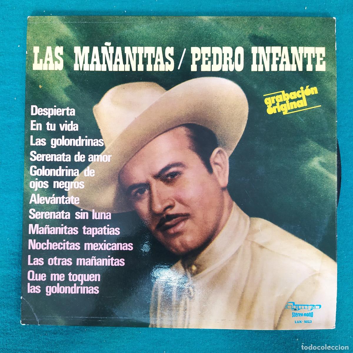 Discos de vinilo: Pedro Infante &ndash; Las Ma&ntilde;anitas - Foto 1