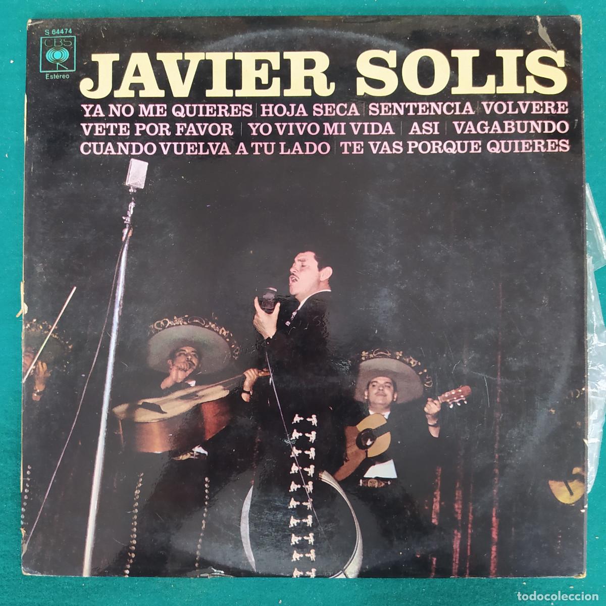 Discos de vinilo: Javier Sol&iacute;s &ndash; Javier Sol&iacute;s - Foto 1
