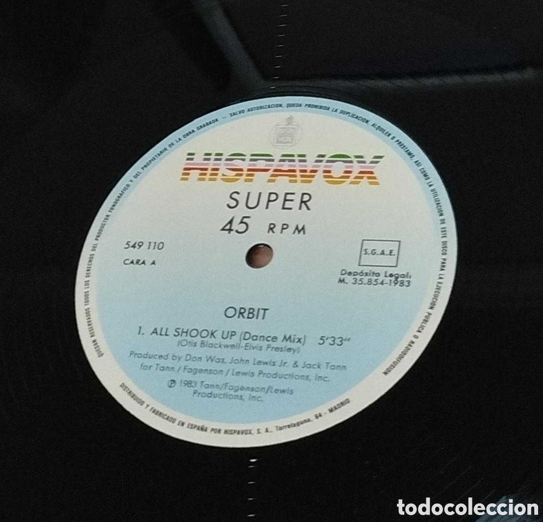 Discos de vinilo: Orbit &ndash; All Shook Up - Foto 3