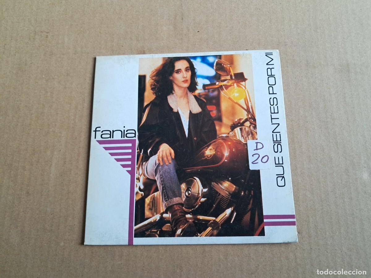Discos de vinilo: FANIA - QUE SIENTES POR MI SINGLE 1990 - Foto 1