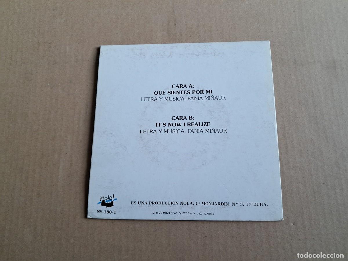 Discos de vinilo: FANIA - QUE SIENTES POR MI SINGLE 1990 - Foto 3