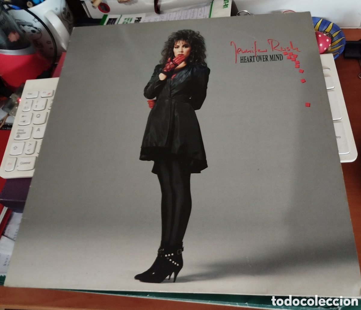 Discos de vinilo: Jennifer Rush - Heart over mind - Foto 1