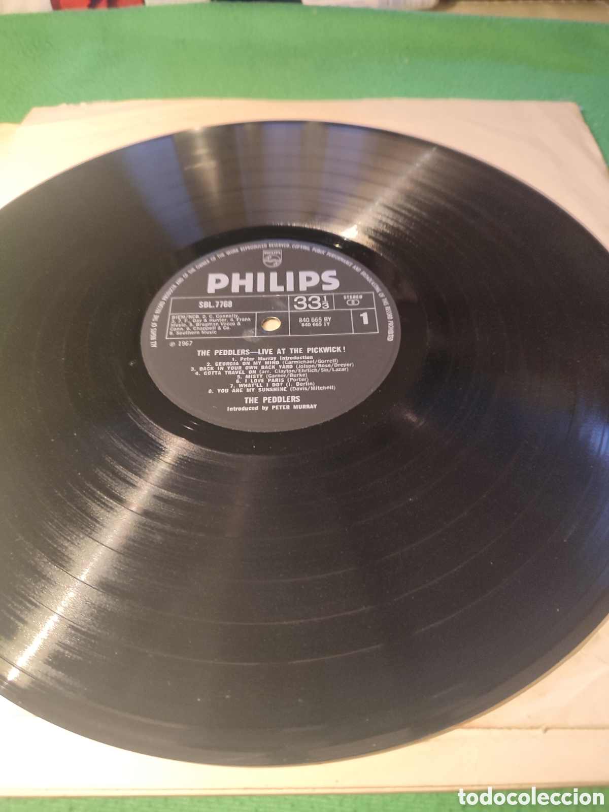 Discos de vinilo: The Peddlers - Live at the Pickwirk - Foto 3