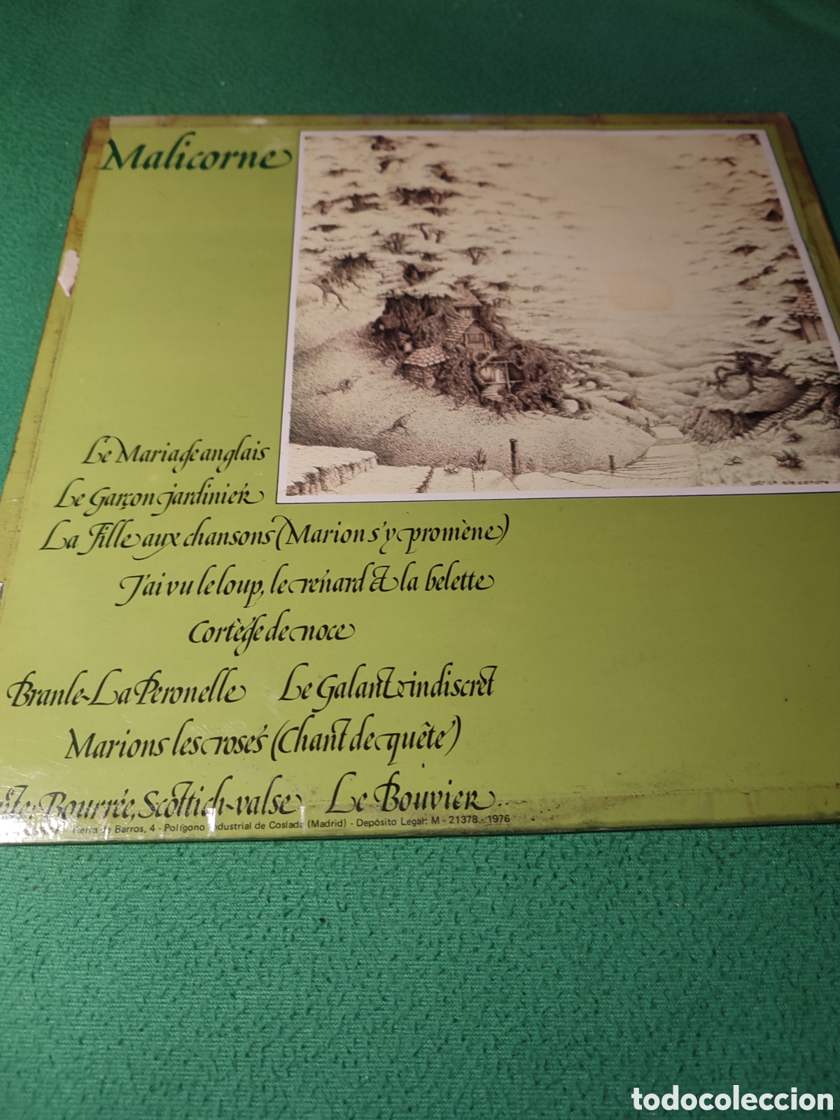Discos de vinilo: Malicorne - Malicorne vinilo Lp 1976 - Foto 2