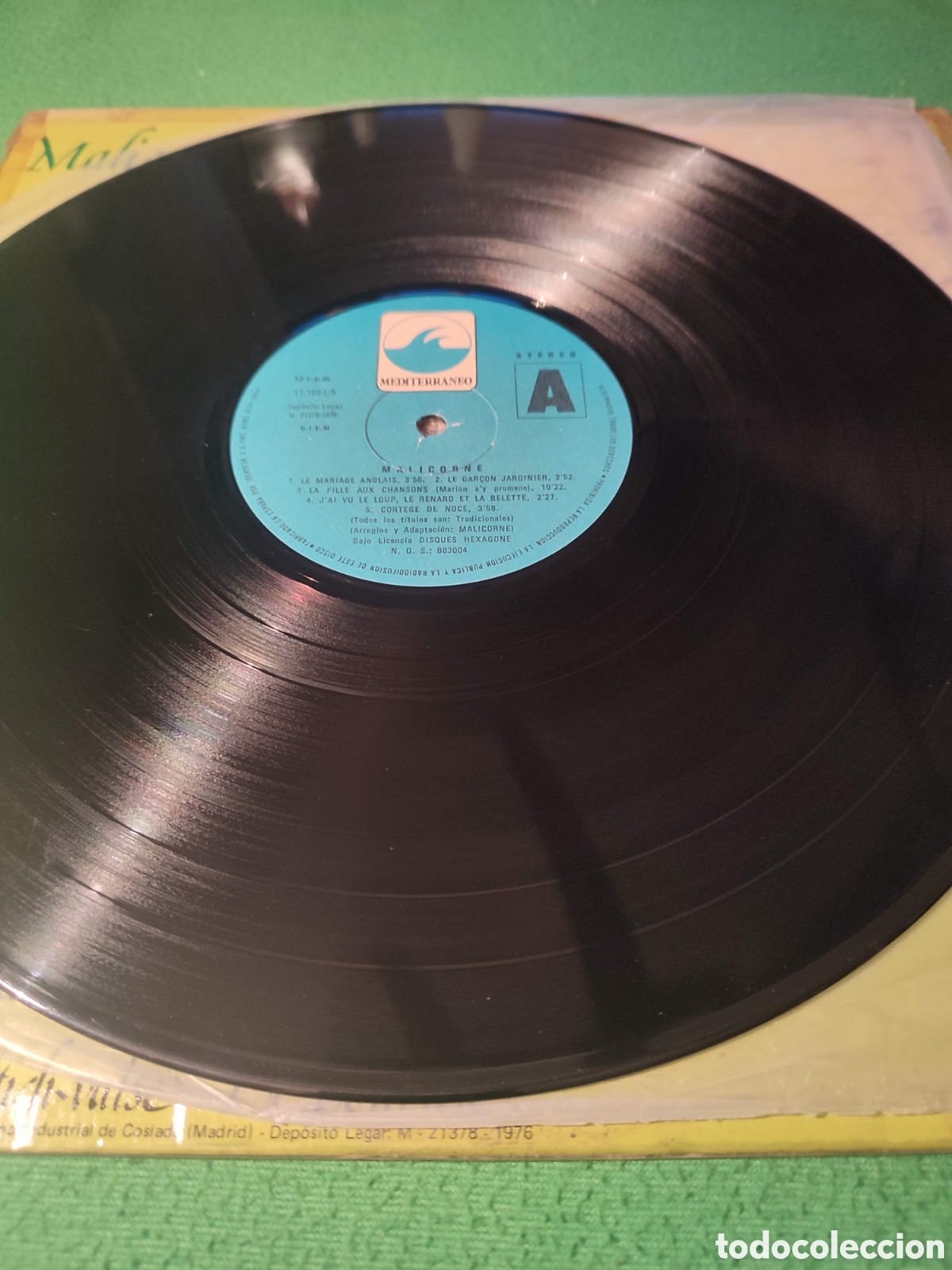 Discos de vinilo: Malicorne - Malicorne vinilo Lp 1976 - Foto 3