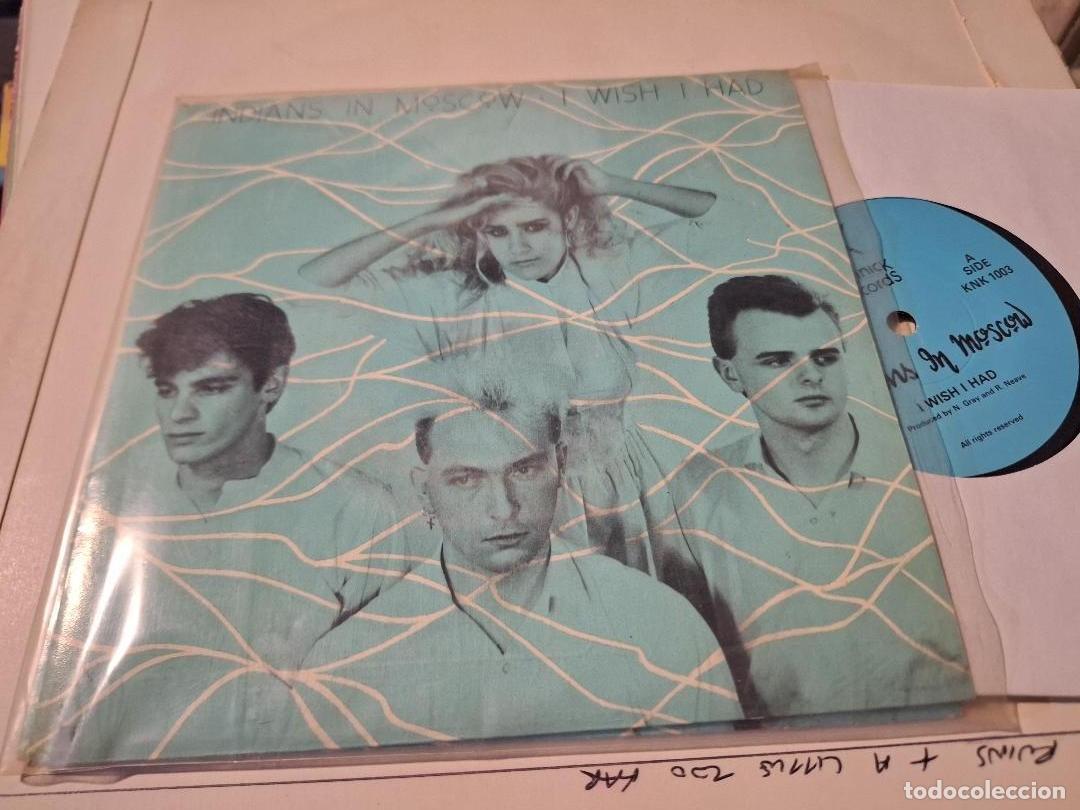 Discos de vinilo: INDIANS IN MOSCOW - I WISH I HAD 7&rdquo; SINGLE UK KENNICK 1983 - NEW WAVE SYNTH POP
