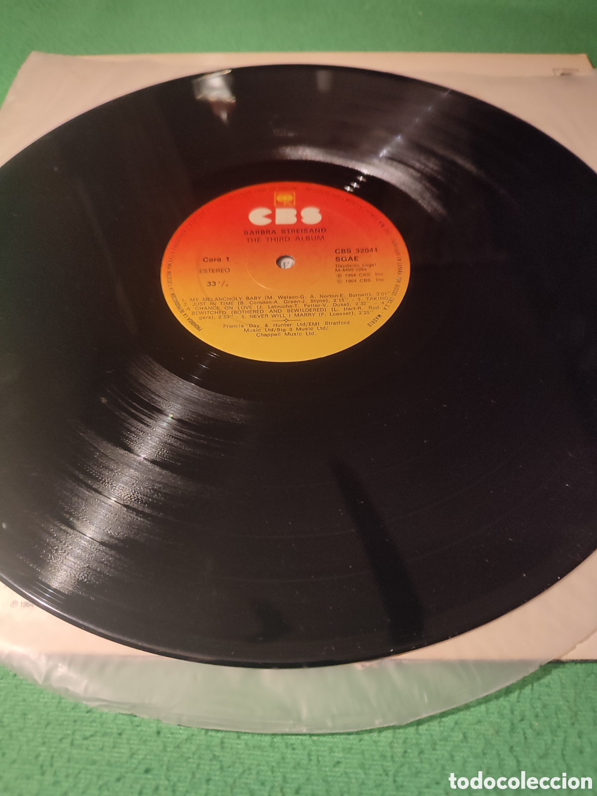 Discos de vinilo: Barbra Streisand - The Third album - Foto 3