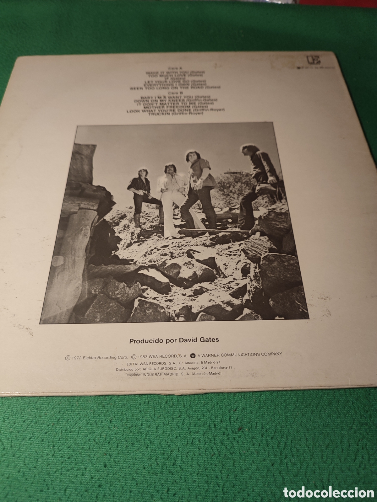 Discos de vinilo: Bread - Lo mejor de Bread vinilo Lp - Foto 2