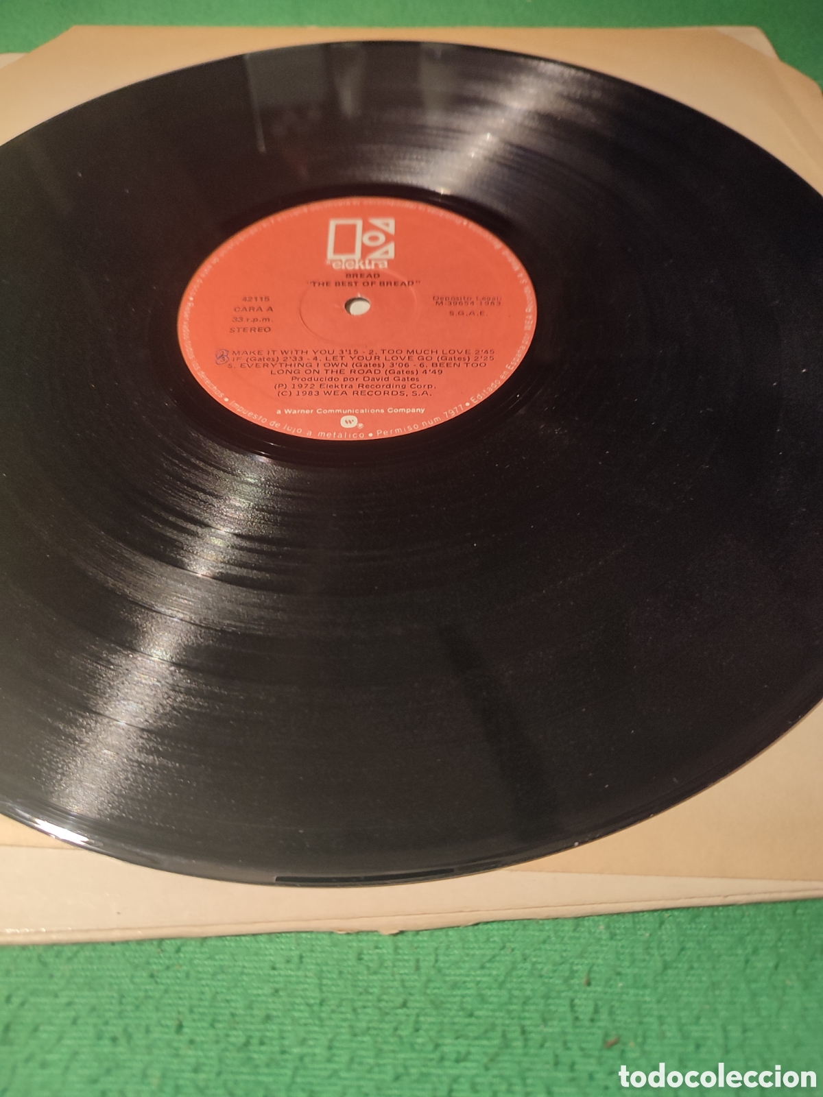 Discos de vinilo: Bread - Lo mejor de Bread vinilo Lp - Foto 3
