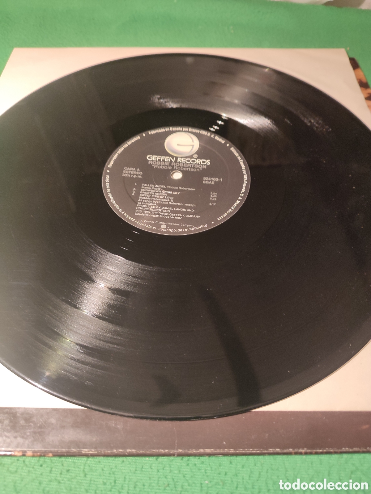 Discos de vinilo: Robbie Robertson - Same Vinilo Lp - Foto 3