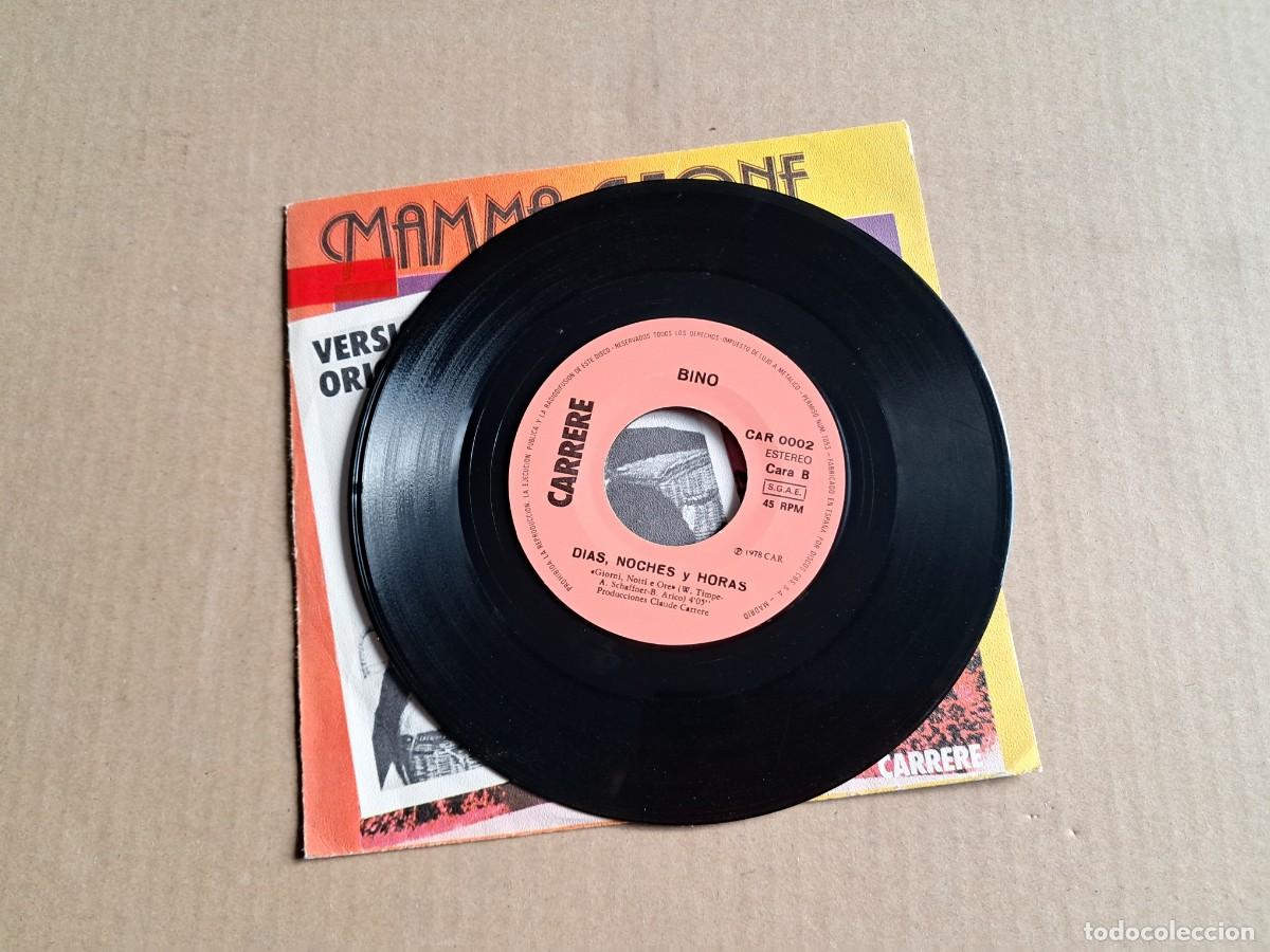Discos de vinilo: BINO - MAMMA LEONE SINGLE 1978 EDICION ESPA&Ntilde;OLA - Foto 2