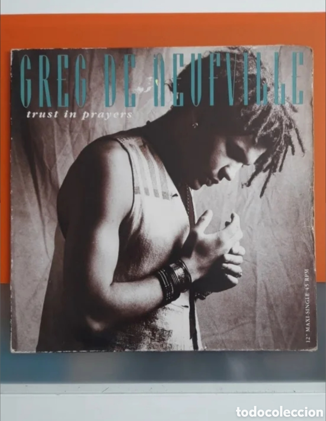 Discos de vinilo: Maxi single Greg De Neufville. Trust in prayers - Foto 1