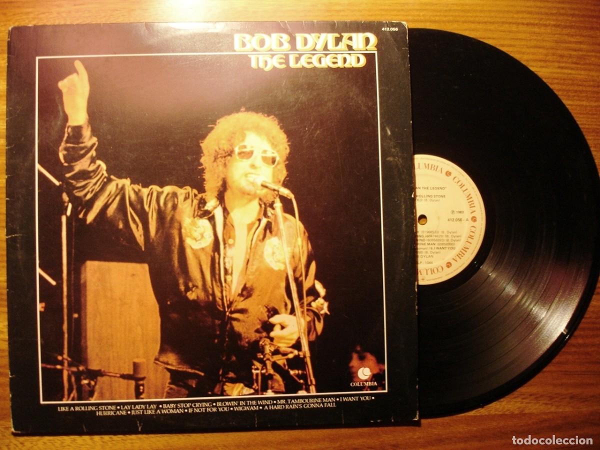 Discos de vinilo: Disco vinilo LP BOB DYLAN The Legend Brasil 1983 - Foto 1