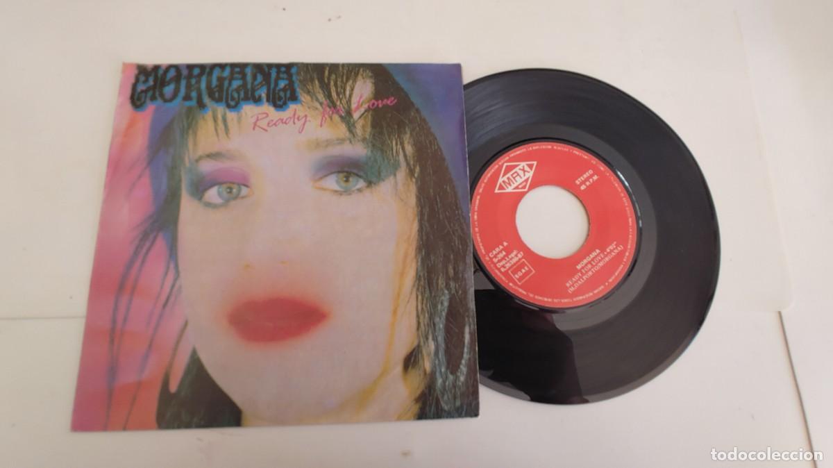 Discos de vinilo: MORGANA-SINGLE READY FOR LOVE-MISMA CARA - Foto 1