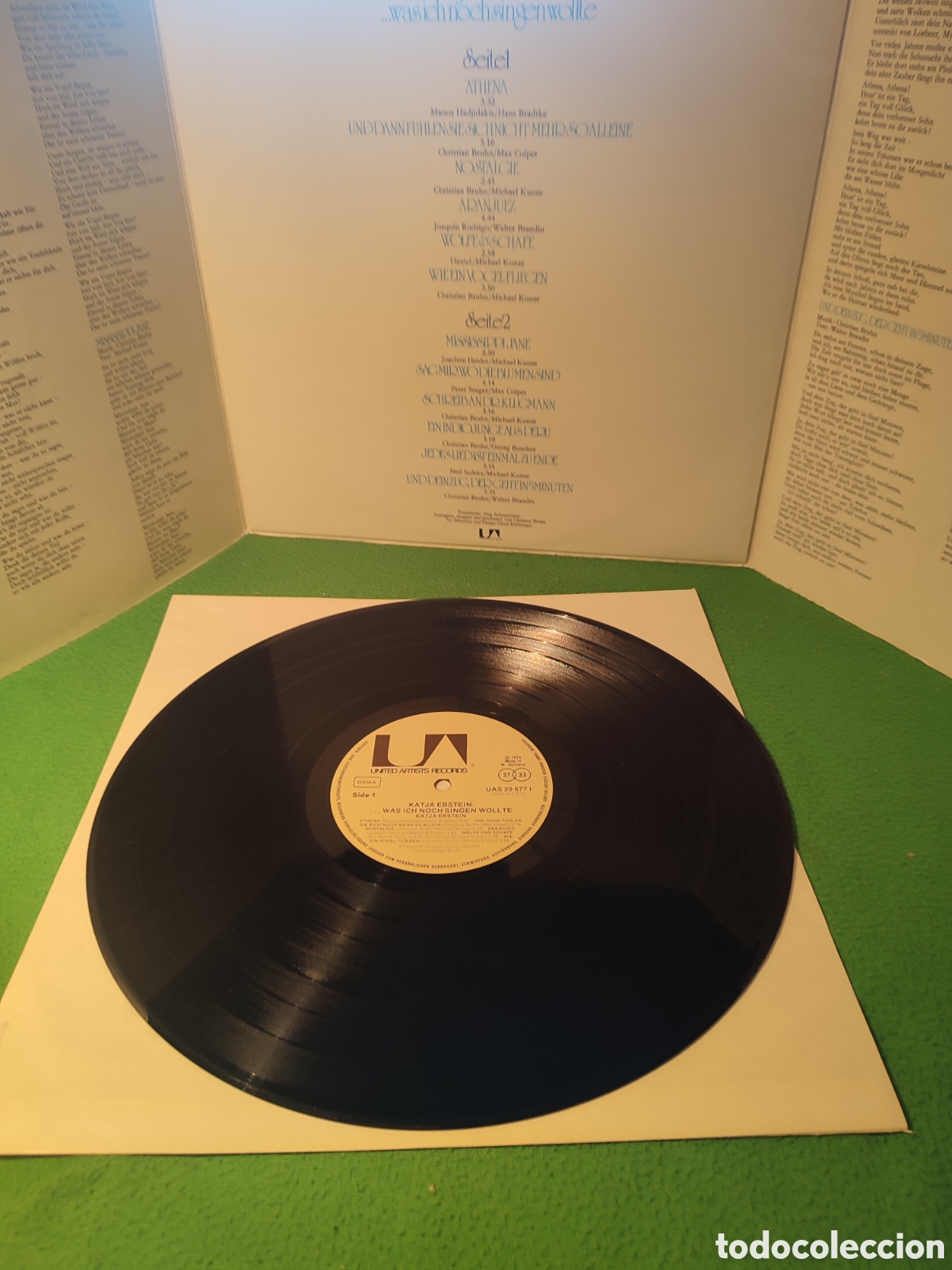 Discos de vinilo: Katja Ebstein - Was ich nochsingen wollten - Foto 2