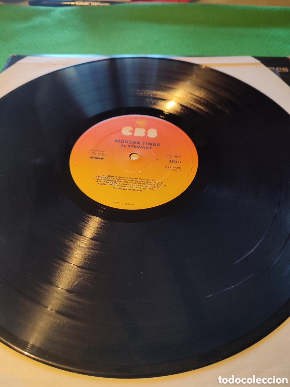 Discos de vinilo: Al Stewart - Modern times vinilo Lp - Foto 3