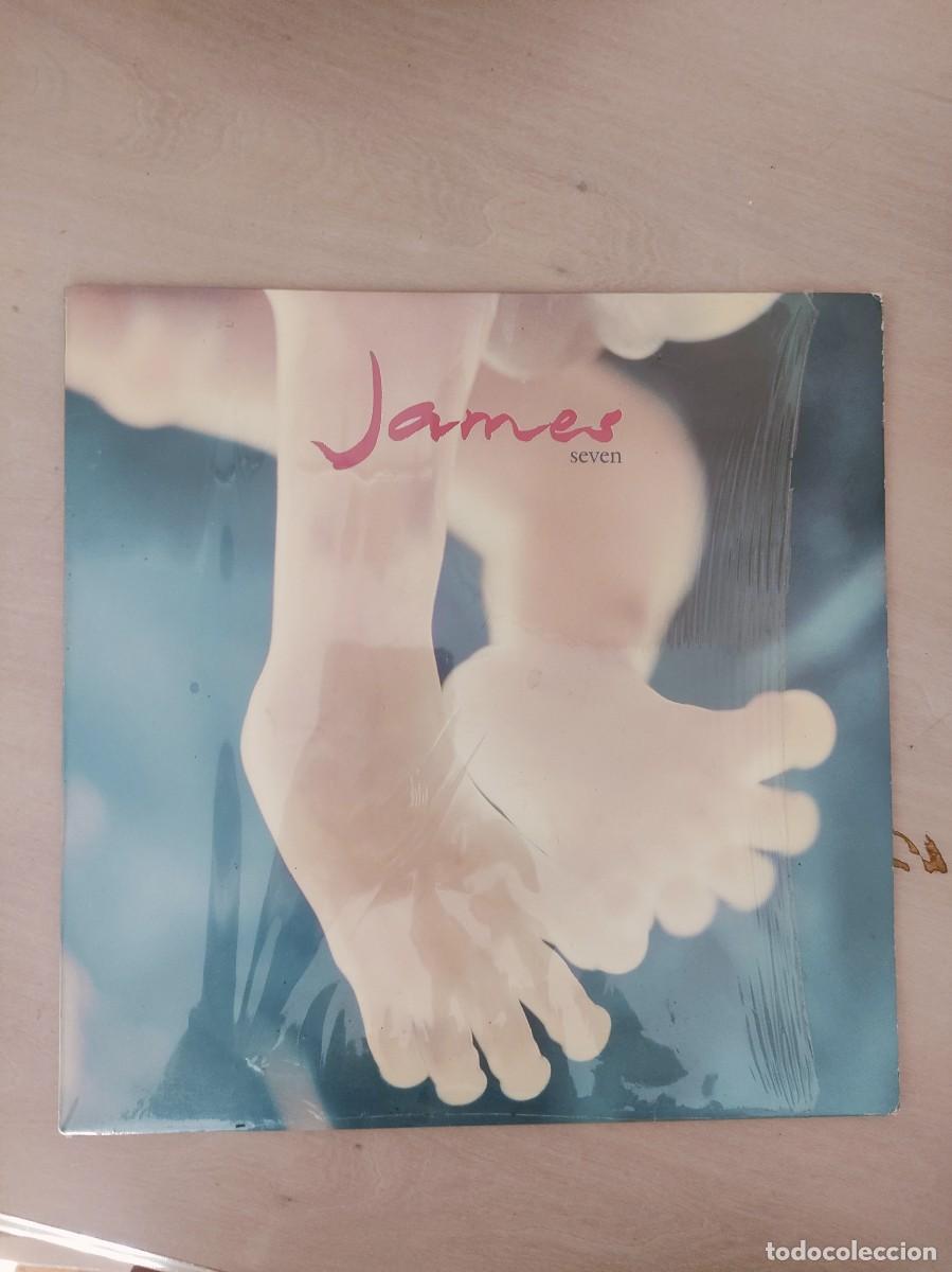 Discos de vinilo: JAMES. SEVEN. VINILO. NM - Foto 1