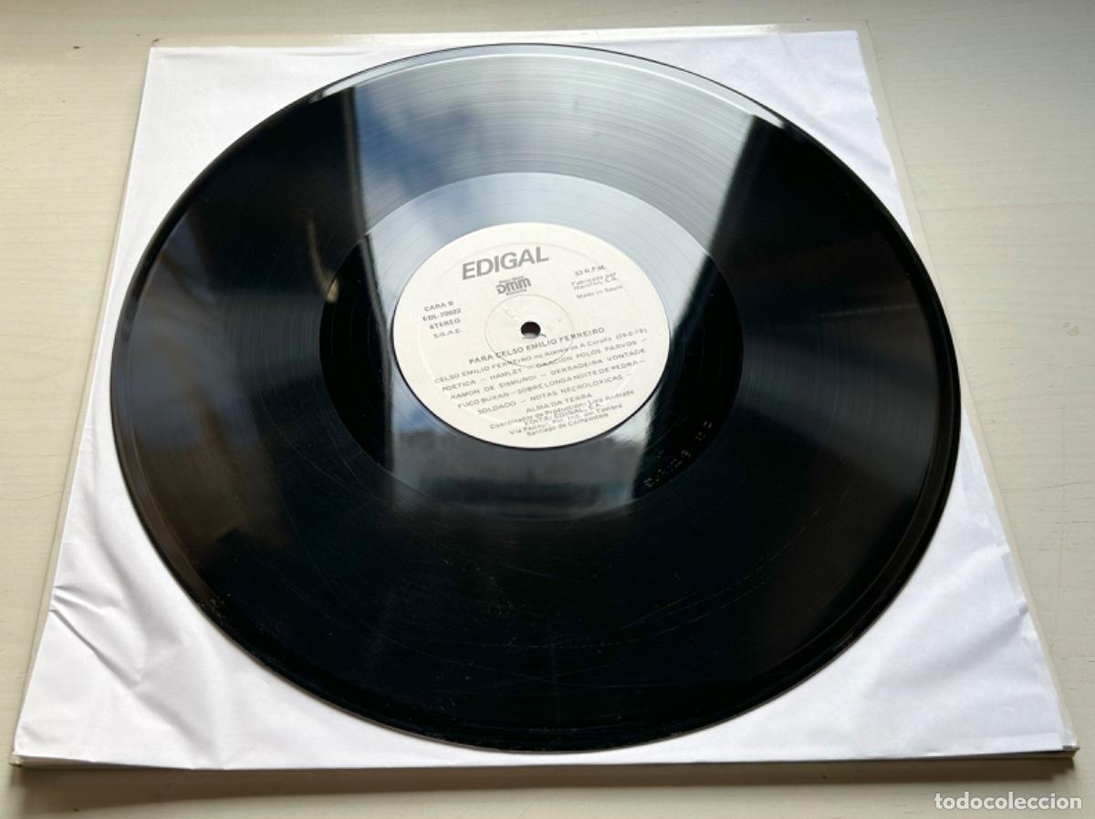 Discos de vinilo: VV. AA. - Para Celso Emilio Ferreiro- LP - Foto 5