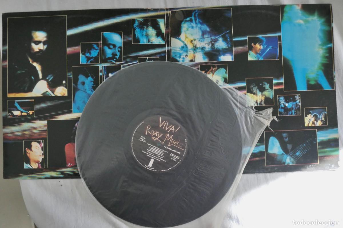 Discos de vinilo: VIVA!!! - ROXY MUSIC- 1976 - Foto 4
