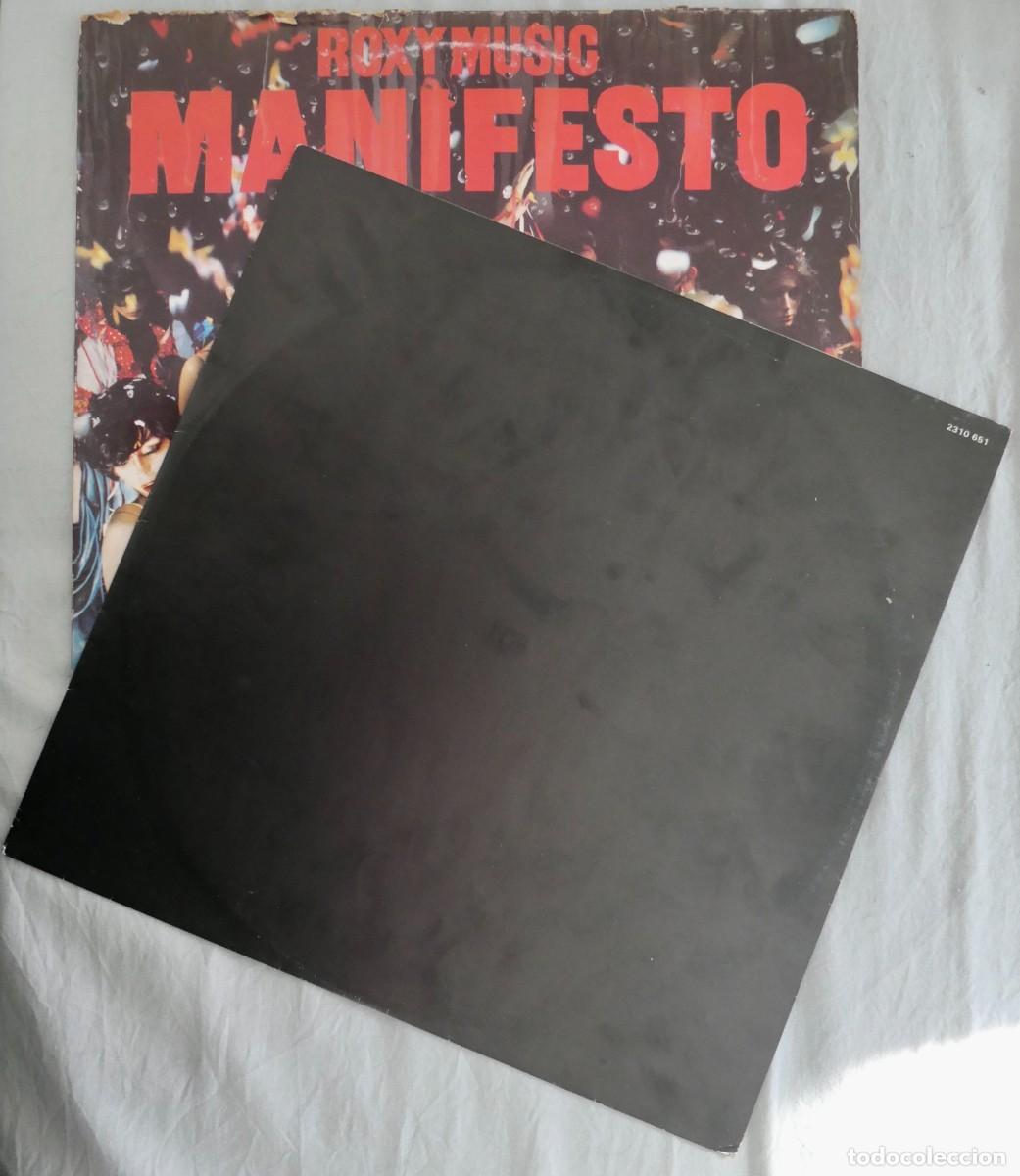 Discos de vinilo: ROXY MUSIC-MANIFESTO- 1979 - Foto 3