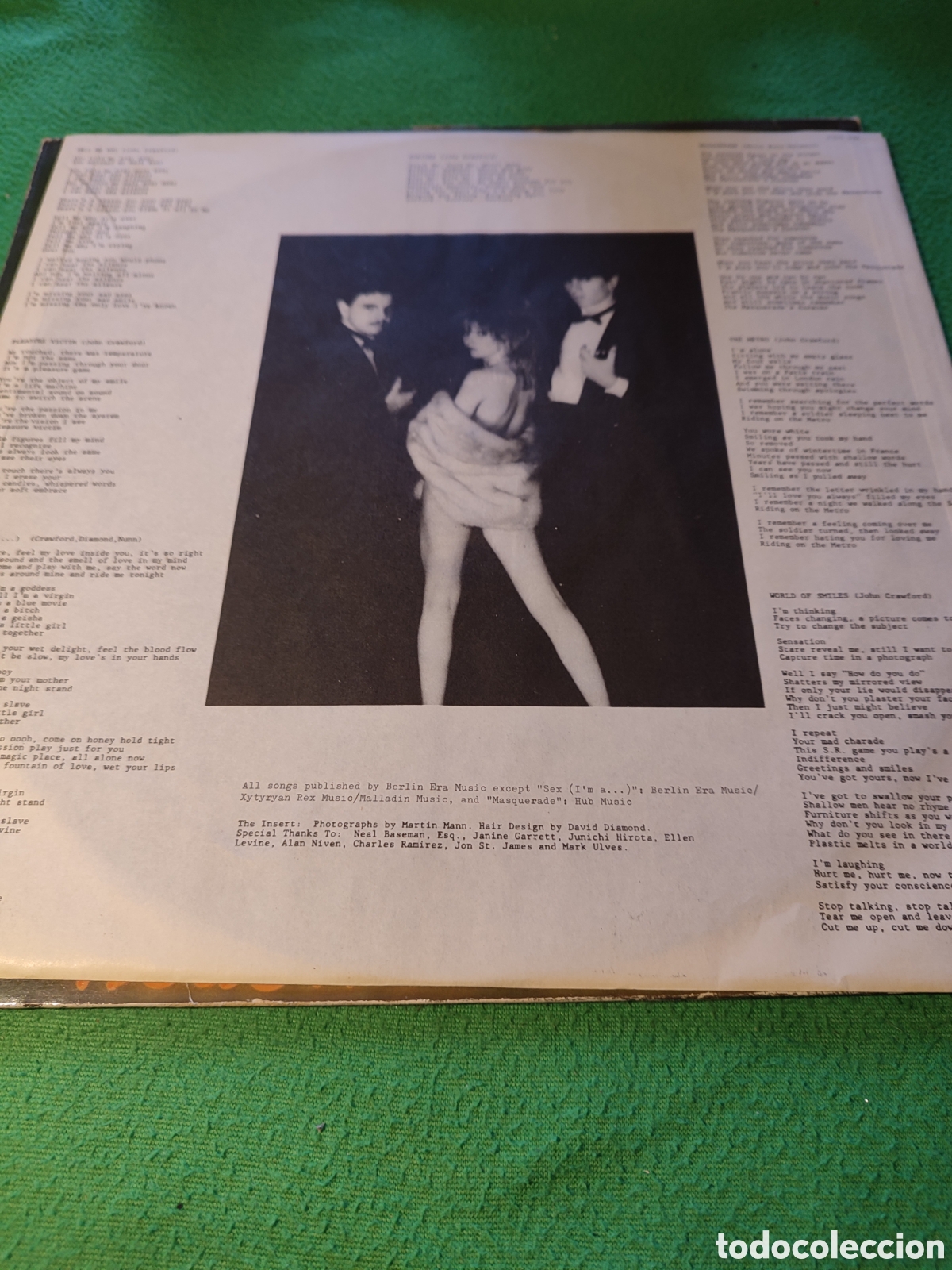 Discos de vinilo: Berl&iacute;n - Pleasure victim vinilo Lp - Foto 2
