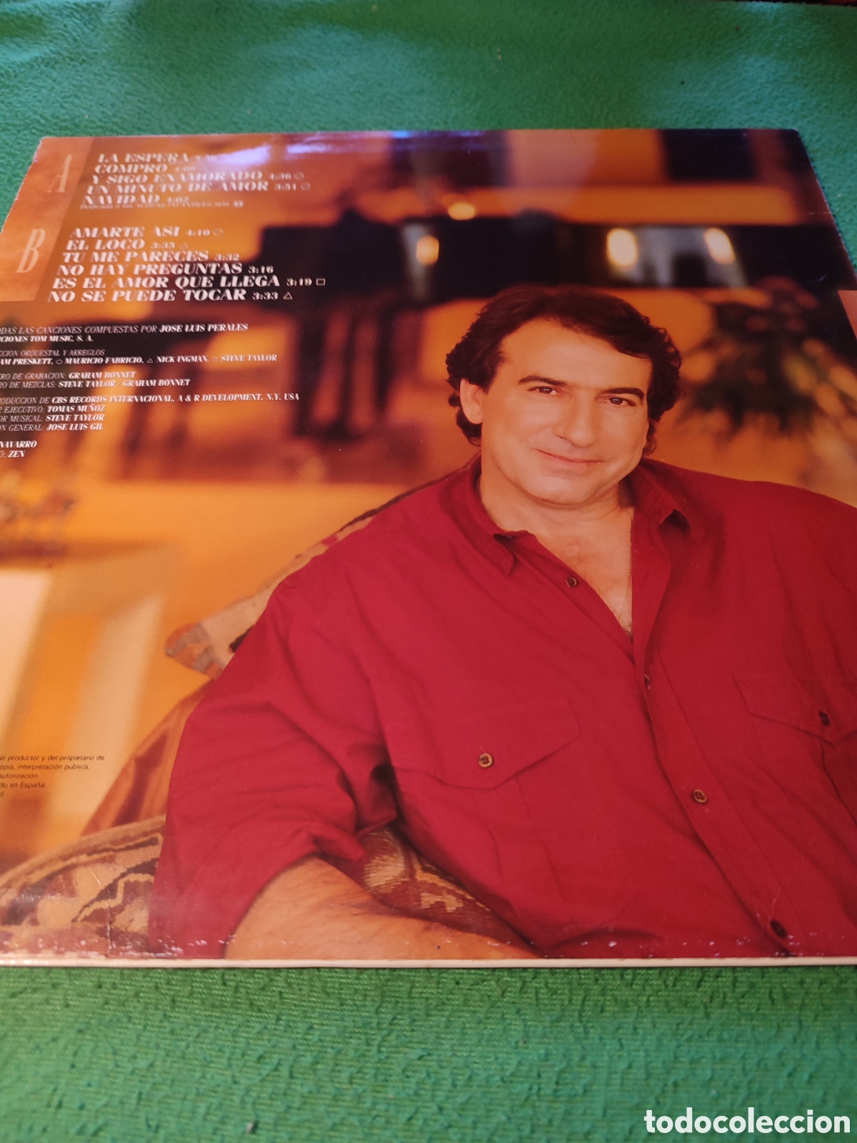 Discos de vinilo: Jos&eacute; Luis Perales - La espera vinilo Lp - Foto 4