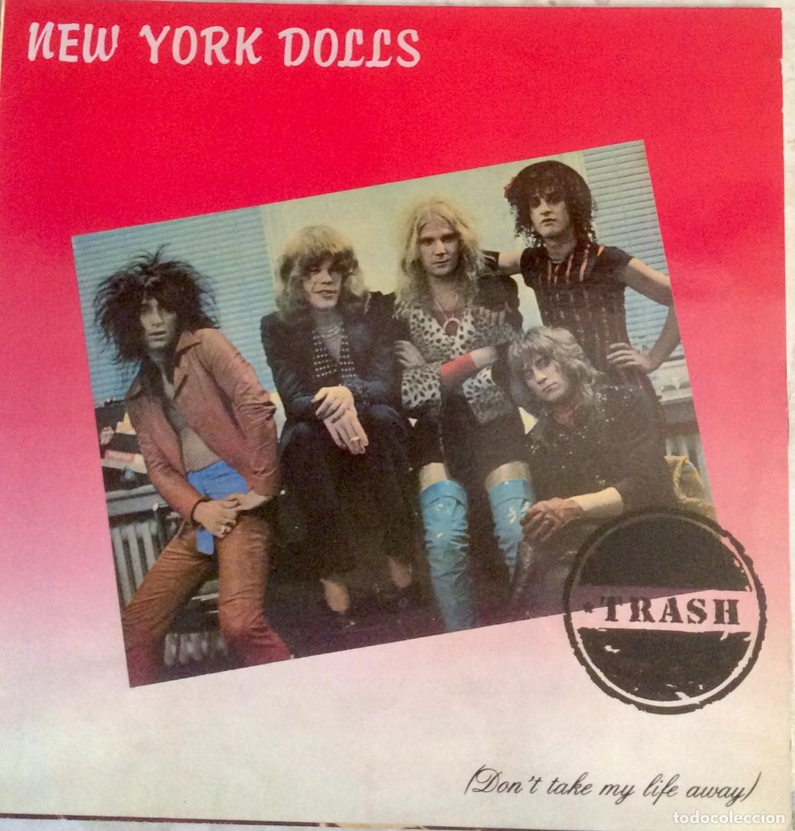 Discos de vinilo: New York Dolls- Don't take my life away//Edt. Francia 1974 vg++/ex