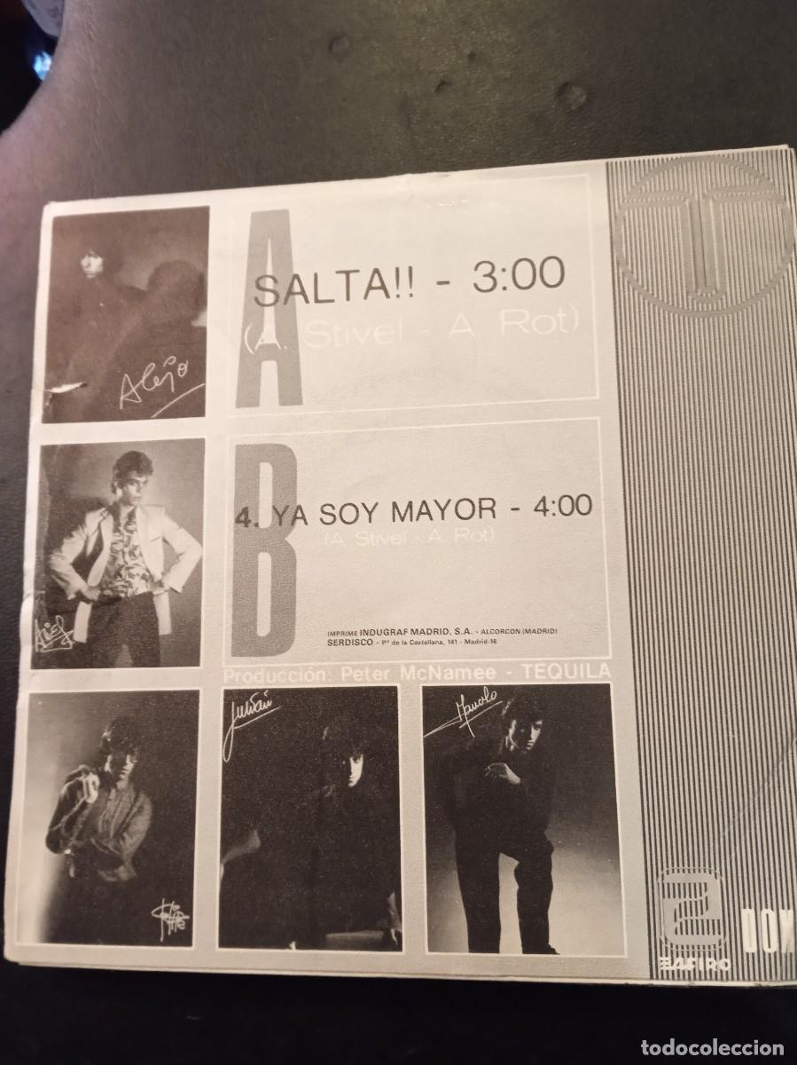 Discos de vinilo: TEQUILA- SALTA! SINGLE - Foto 2