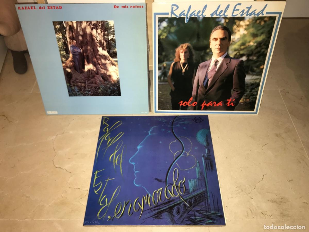 Discos de vinilo: LOTE DE 3 LPs DE RAFAEL DEL ESTAD-GATEFOLD - Foto 1