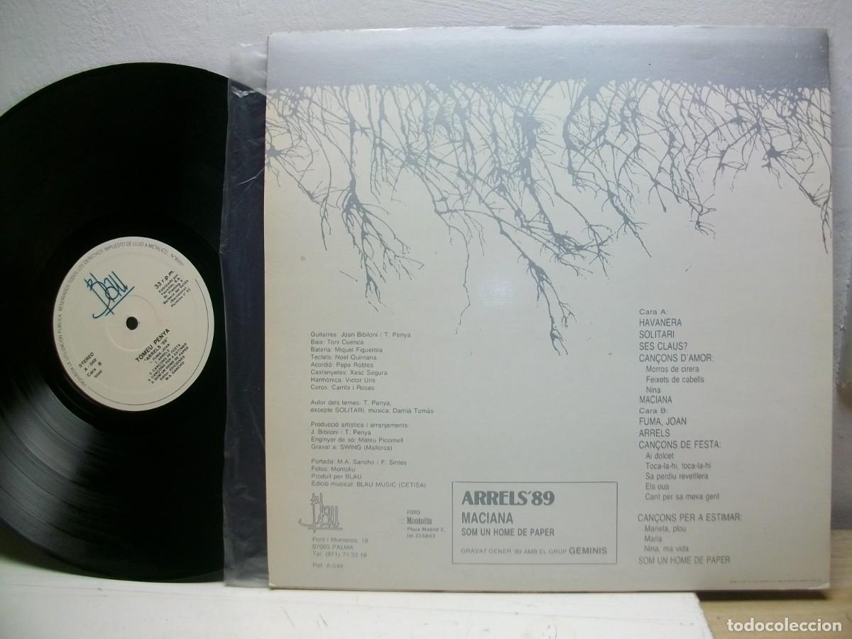 Discos de vinilo: TOMEU PENYA ARRELS 89 LP - Foto 2