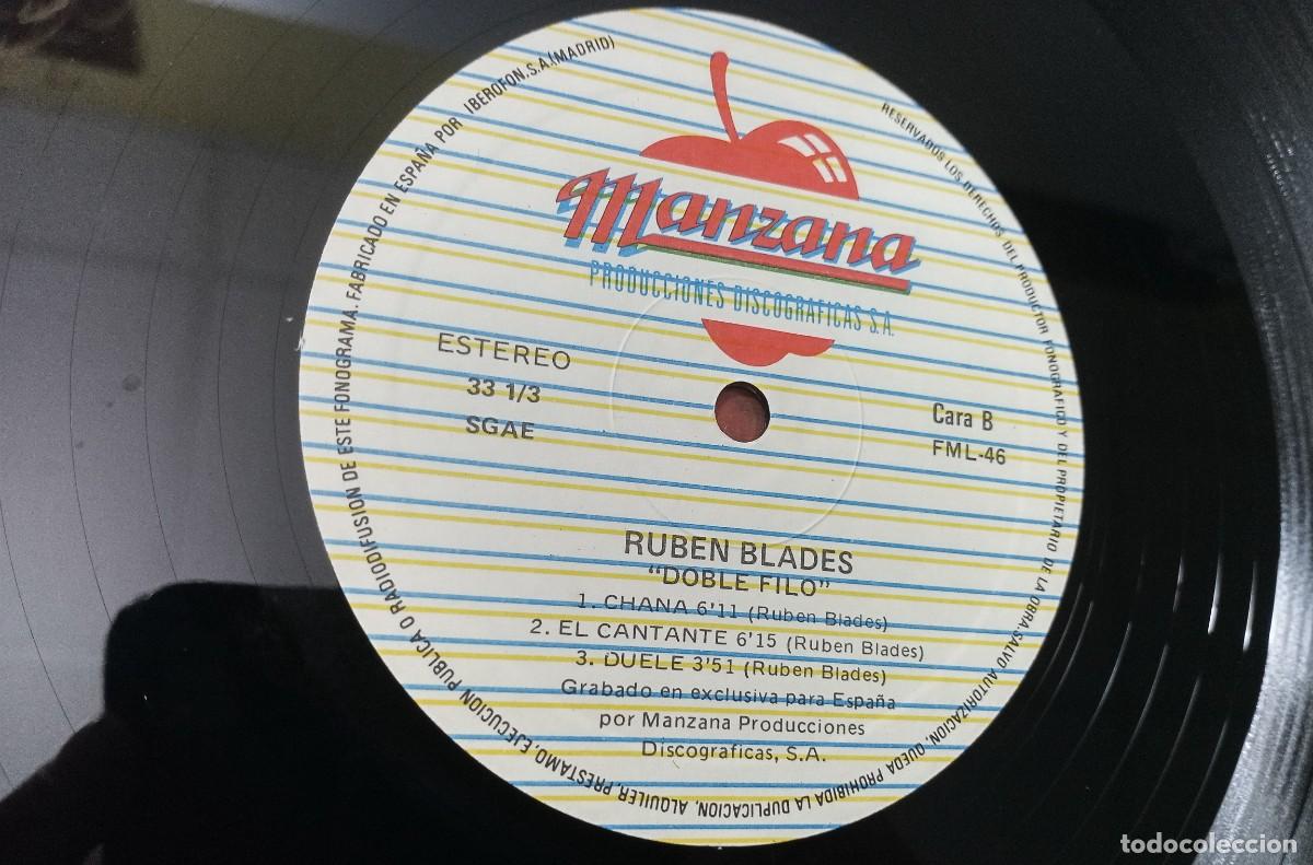 Discos de vinilo: Ruben Blades - Doble filo - Foto 4