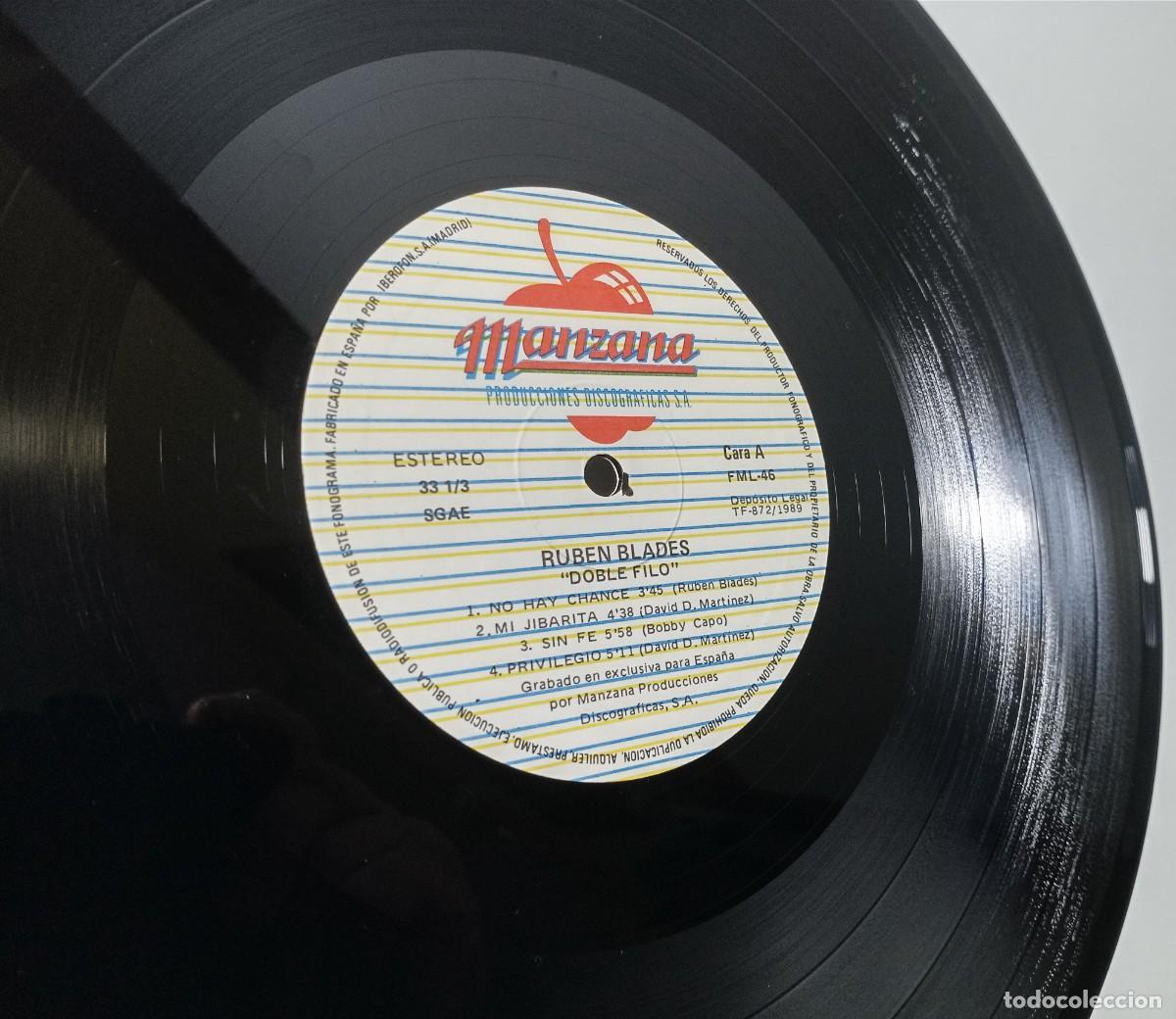 Discos de vinilo: Ruben Blades - Doble filo - Foto 5