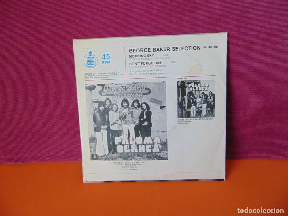 Discos de vinilo: George Baker Selection &ndash; Morning Sky - SINGLE 1976 - Foto 3