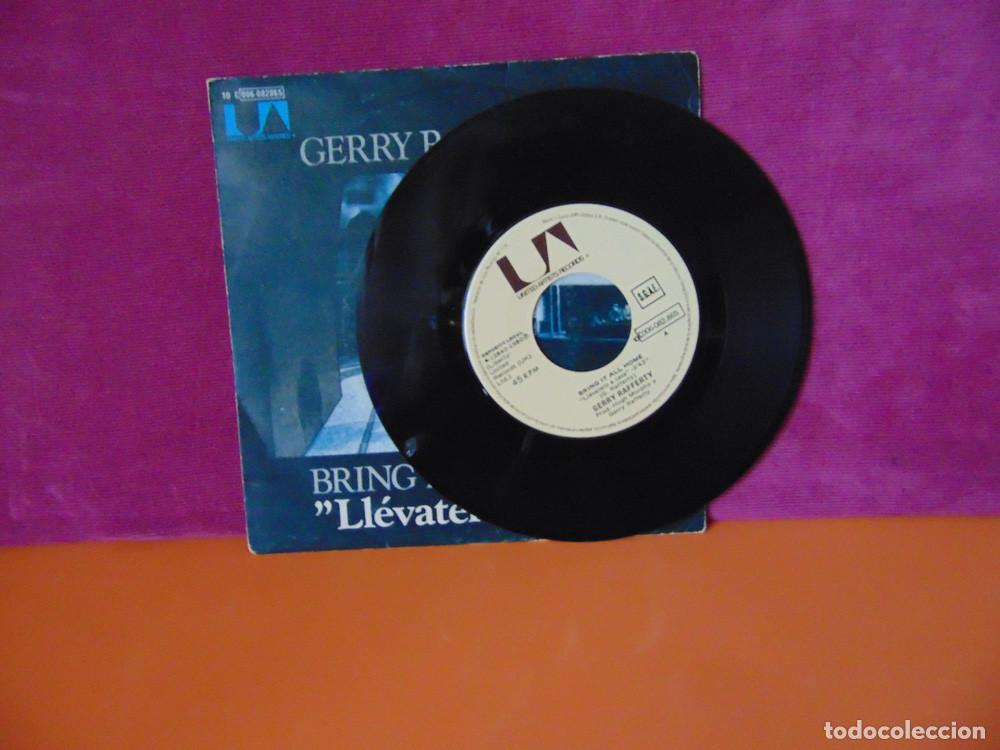 Discos de vinilo: GERRY RAFFERTY - BRING IT ALL HOME - SINGLE 1980 - Foto 5