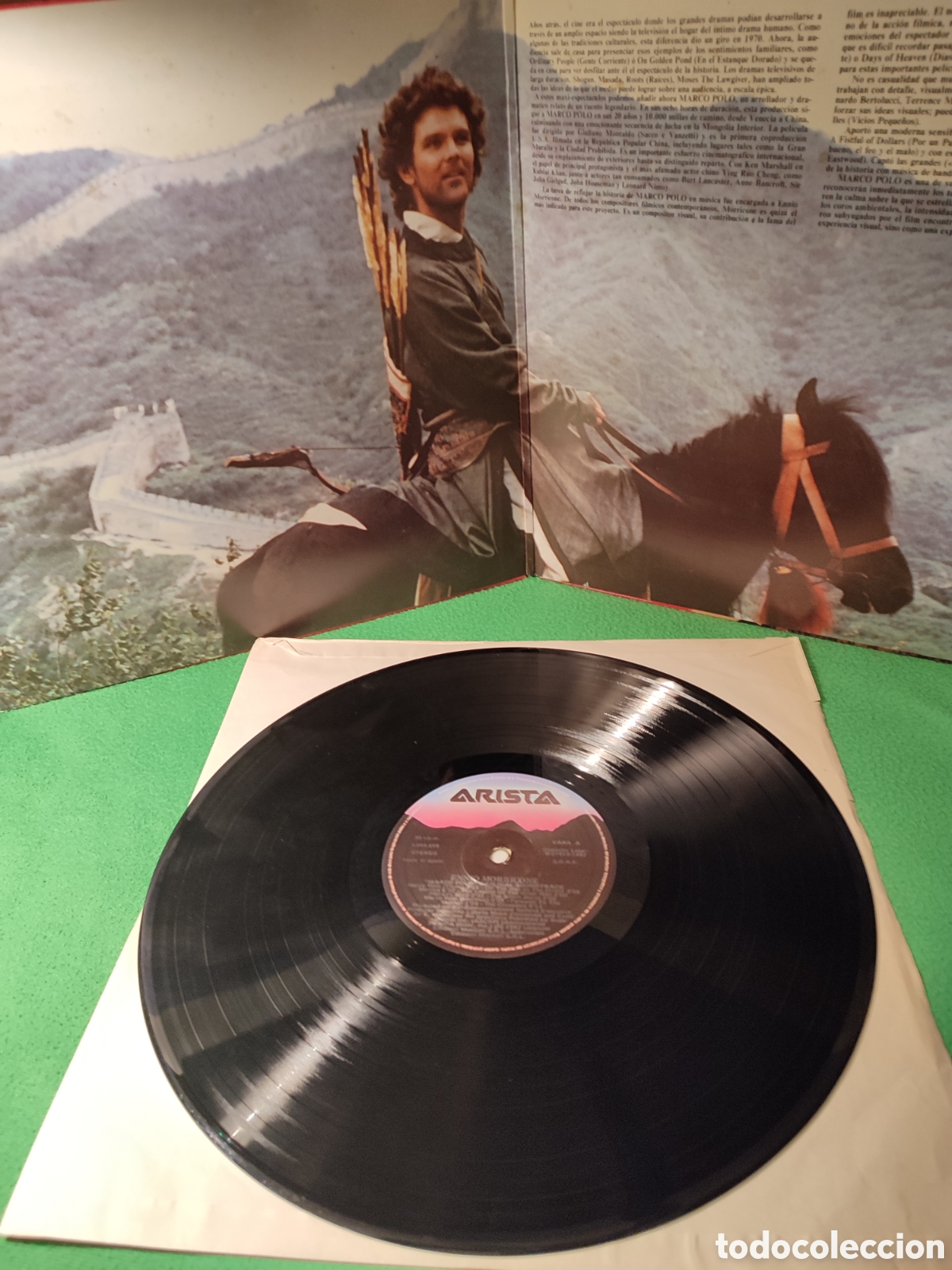 Discos de vinilo: Ennio Morricone - BSO RAI Marco Polo - Foto 2