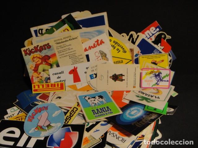 Discos de vinilo: pegatinas propaganda lote de 400 unidades - Foto 1
