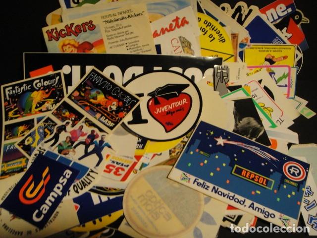 Discos de vinilo: pegatinas propaganda lote de 400 unidades - Foto 2